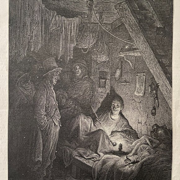 Gustave Dore, Harper's Weekly, Antique Print - Picture 2 of 5